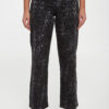 Jeansy damskie w panterkę DKNY JEAN