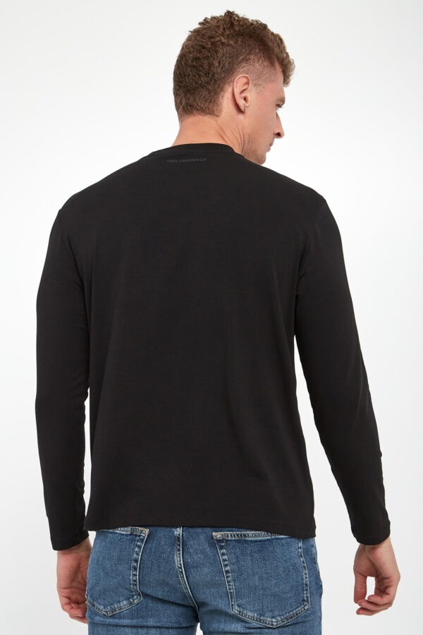 5509c9a945e1ff69e48e43aeffcfe3e790beec53 Longsleeve męski KARL LAGERFELD