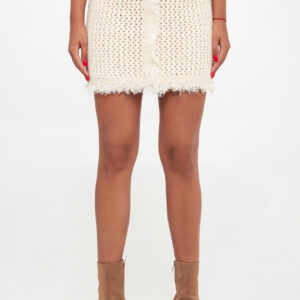 Spódnica mini z cekinami TWINSET