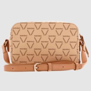 VALENTINO Mała beżowa torebka Liuto Camera Bag