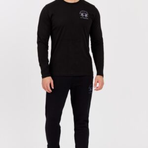 56f74abbc39bbc4d938a74310d49c3a58216a716 LA MARTINA Czarny longsleeve męski JERSEY