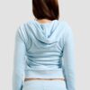 JUICY COUTURE Błękitna damska bluza Robertson Hoodie