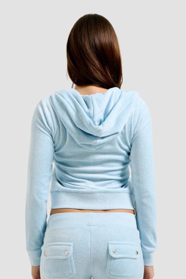 JUICY COUTURE Błękitna damska bluza Robertson Hoodie