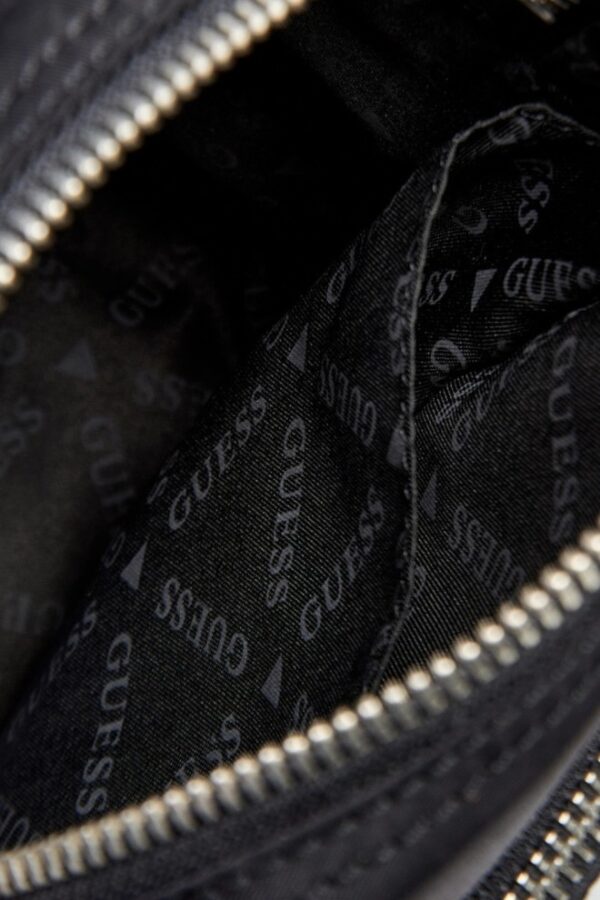 GUESS Czarna męska saszetka Roma