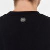 PHILIPP PLEIN Czarna bluza męska ls skull