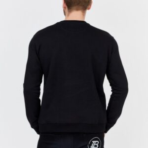 VALENTINO GARAVANI Czarna bluza męska z logo vltn