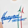 AERONAUTICA MILITARE Biały męski t-shirt Short Sleeve