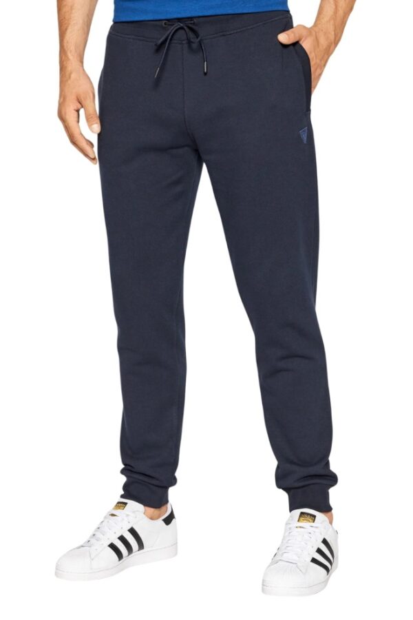 GUESS Granatowe męskie spodnie Aldwin