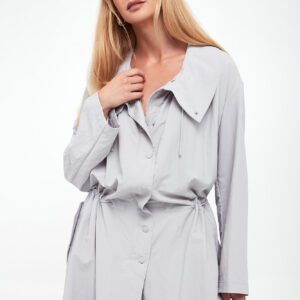 59d7e250eb96f397afa9a14eeda2636921604856 Trencz damski EMPORIO ARMANI