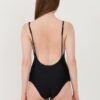 KARL LAGERFELD Czarny strój kąpielowy Hotel Karl Swimsuit