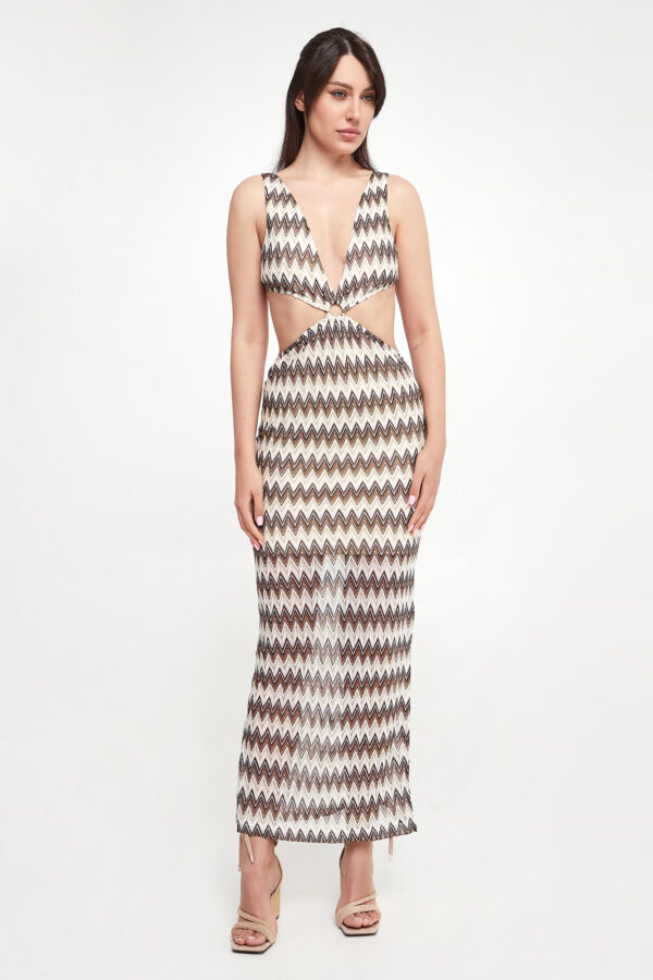 5ace9929a651b3fb15f3649091cbe995b6714e33 Sukienka żakardowa TWINSET U&B