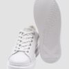 KARL LAGERFELD Białe damskie sneakersy KAPRI Karl Signia