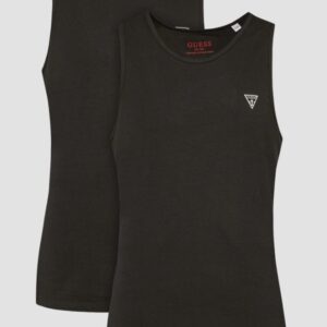 GUESS Czarna męska podkoszulka 2 Pack
