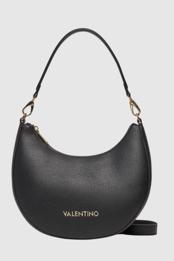 VALENTINO Czarna torebka księżyc Alexia Hobo Bag