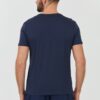EMPORIO ARMANI Granatowy męski t-shirt basique
