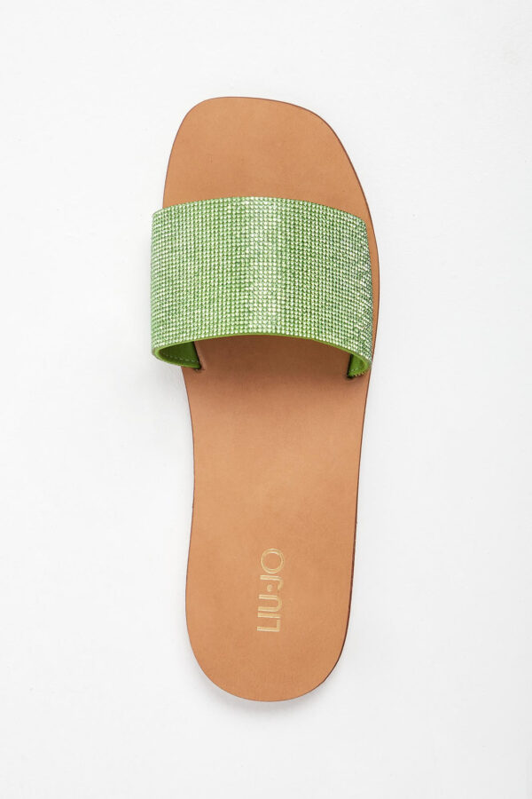 5b90595abbb2f1ddaf1e01cf897050cc98b3db8e Klapki damskie skórzane LIU JO