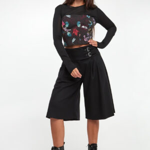 Bluzka damska z siatką VERSACE JEANS COUTURE