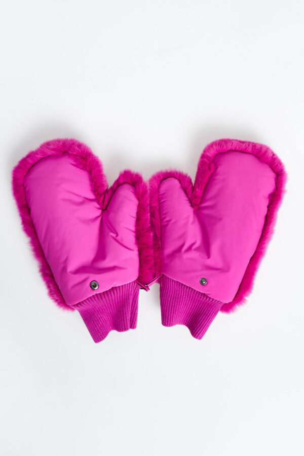 Rękawiczki damskie futrzane DIEGO