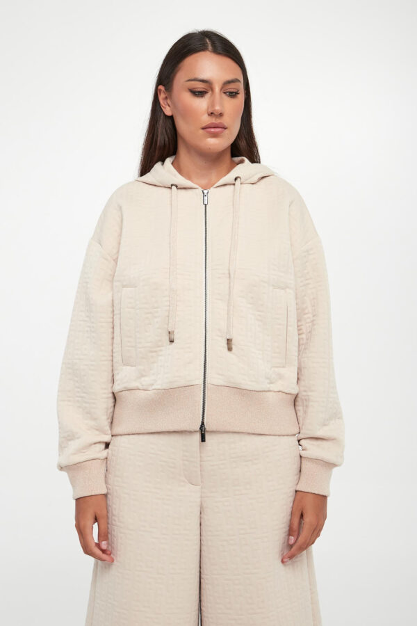 5c42772053fa66da23750e453581de63696b2803 Bluza damska z kapturem PESERICO