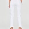7 FOR ALL MANKIND Białe jeansy damskie Roxanne Ankle