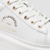 KARL LAGERFELD Białe damskie sneakersy KAPRI Maison