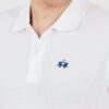 LA MARTINA Białe męskie polo z małym logo