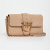 5d80b20f1d8a01119aa6ad671c3e474c6b9797c5 Torebka damska zamszowa skóra Mini Slouchy Fl Suede PINKO