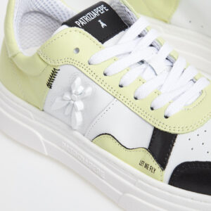 Sneakersy damskie skórzane PATRIZIA PEPE