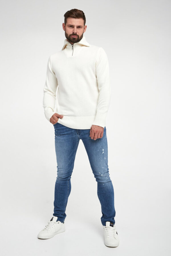 5dbc94fa5db29cdbb0ef63524d44b920c4429917 Golf męski wełniany KARL LAGERFELD