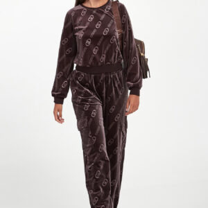 Bluza damska welurowa LIU JO