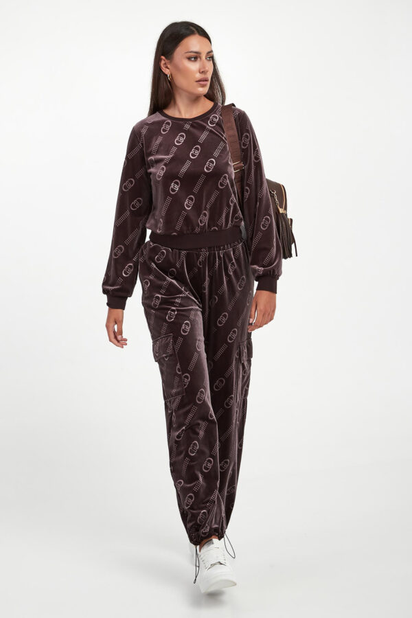 Bluza damska welurowa LIU JO