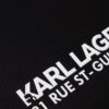 KARL LAGERFELD Czarna aktówka K/rsg Briefcase Nylon