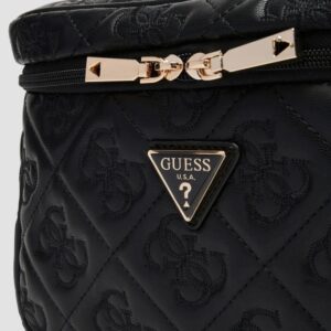 GUESS Czarna damska kosmetyczka Adelasia