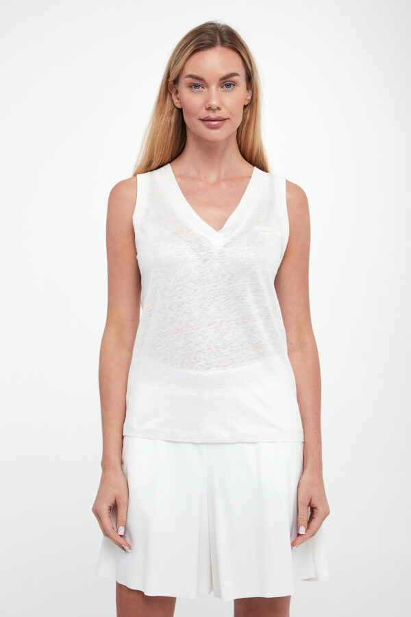 Top damski lniany SPORTA