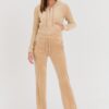 JUICY COUTURE Beżowe damskie spodnie dresowe Tina Track Pants
