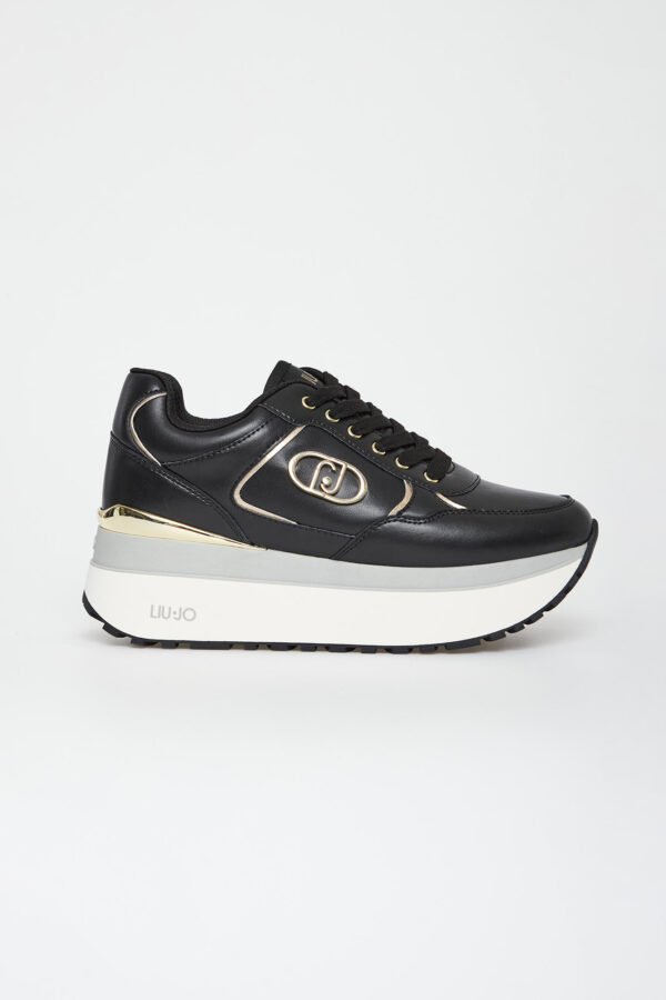 Sneakersy damskie skórzane LIU JO