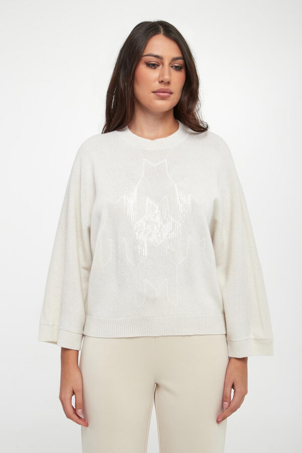 Sweter damski z jedwabiem i kaszmirem PESERICO