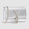 VALENTINO Srebrna kopertówka Divina