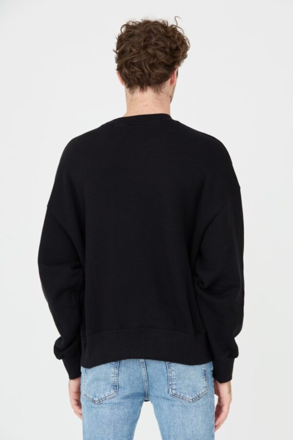 PALM ANGELS Czarna męska bluza Bear Crew