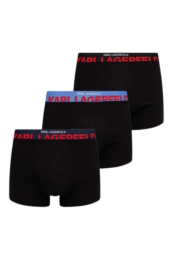 KARL LAGERFELD Komplet czarnych bokserek 3PACK