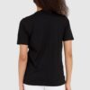 DSQUARED2 Czarny t-shirt damski z logo icon
