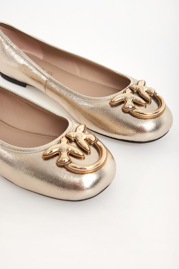 Baleriny skórzane PINKO