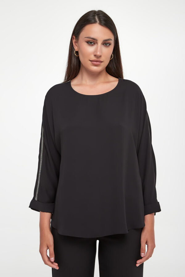 60539a6c0e9c1bb8bfa4ceec3ac1eacdf8d6d32a Bluzka damska satynowa JOSEPH RIBKOFF