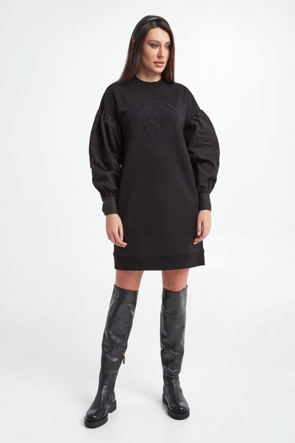Sukienka dresowa KARL LAGERFELD