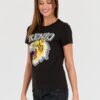 KENZO Czarny damski t-shirt Tiger Varsity crewneck