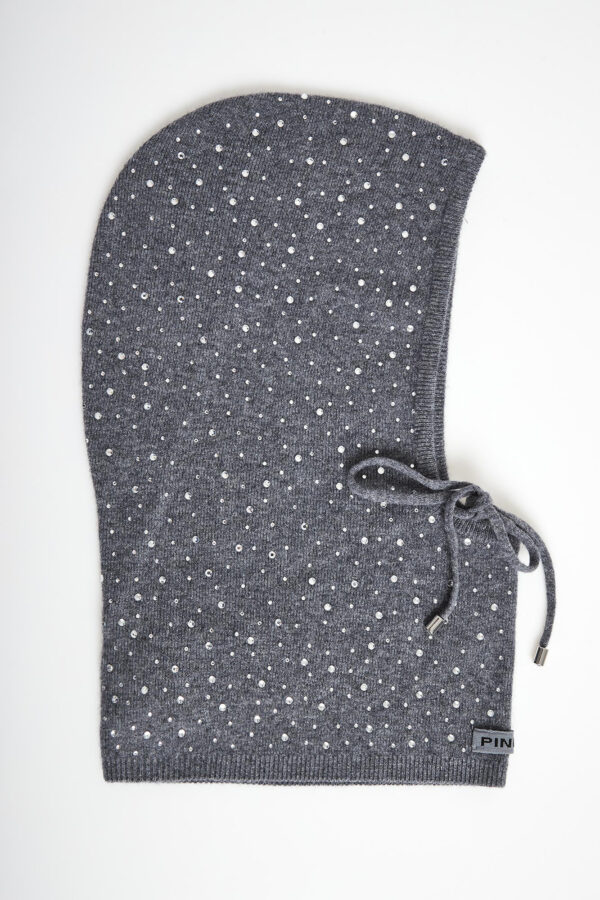 Kominiarka damska wełniana balaclava PINKO