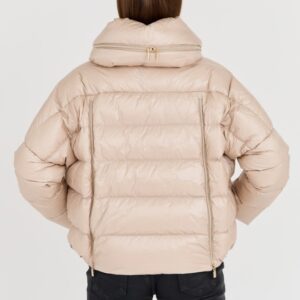 61b7cda78289a3733a6caa48af2960078b05df56 DIEGO M Beżowa damska kurtka, Rozmiar 40 EU - 44 IT