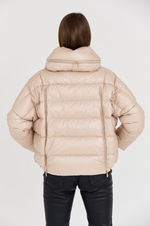 DIEGO M Beżowa damska kurtka, Rozmiar 40 EU - 44 IT