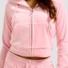 JUICY COUTURE Różowa damska bluza Madison Hoodie