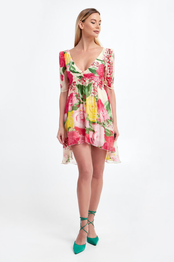 Sukienka jedwabna BLUGIRL BLUMARINE